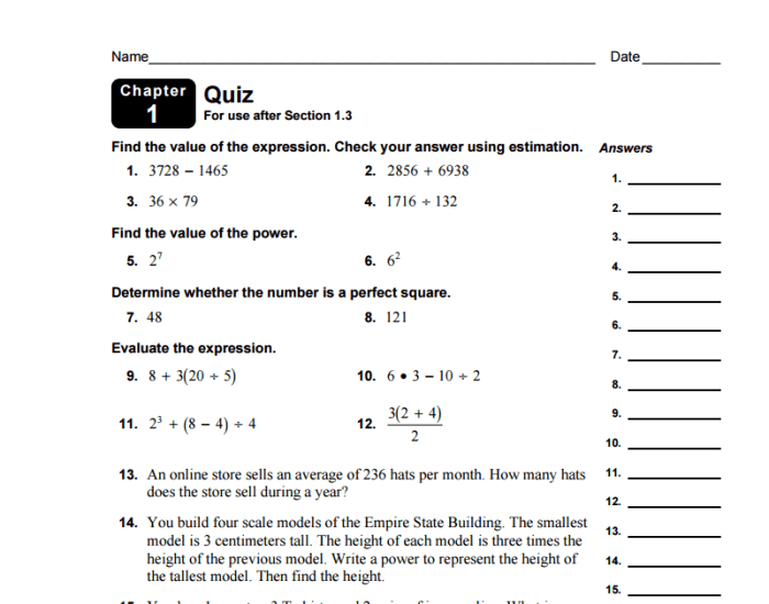 Big ideas math course 3 answer key