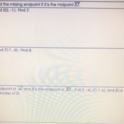 If s is the midpoint of rt